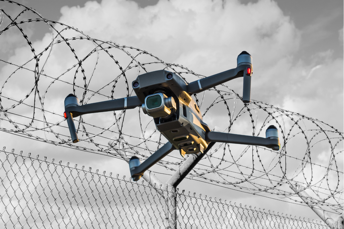 Rising fears over drones smuggling firearms into UK prisons I openvoicenews.uk